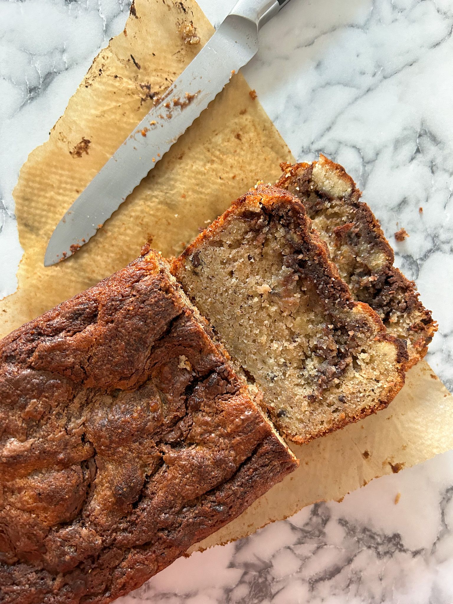 Recipe: Nutella-Swirled Banana Bread